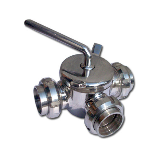 SS304 Three Way Plug Valve