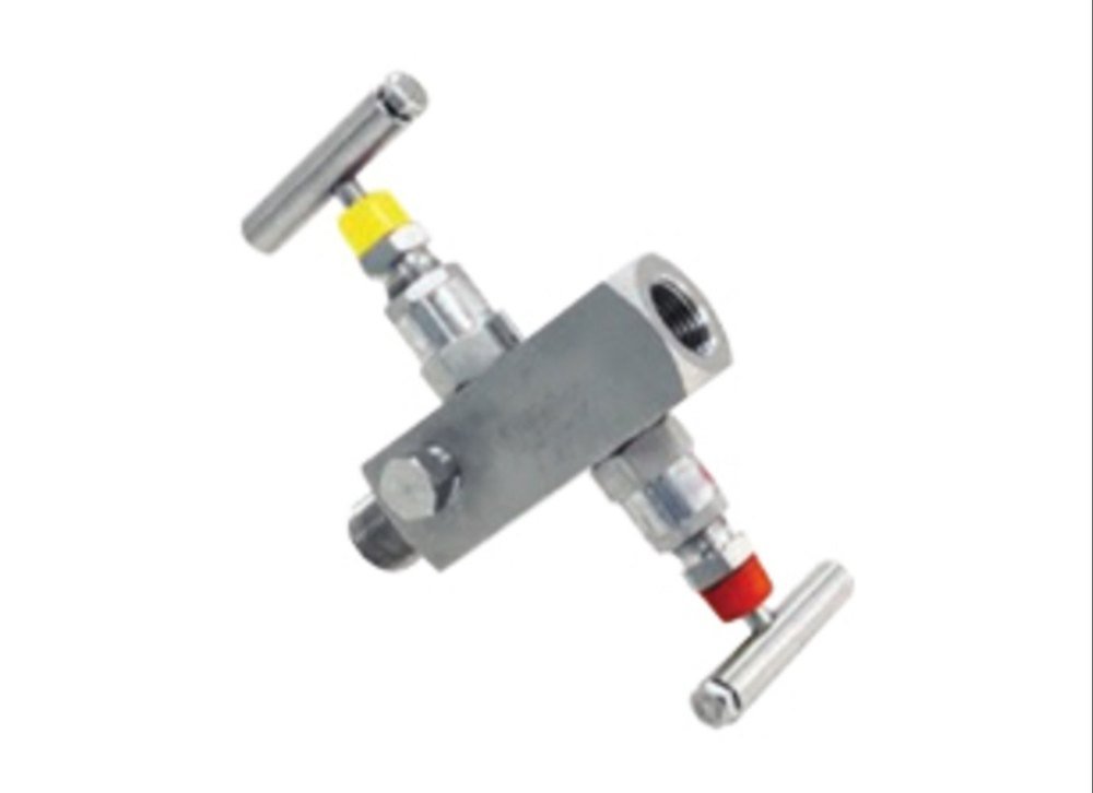 Manifold Valve Stainless Steel Double Block And Bleed Gauge Valves, For Industrial