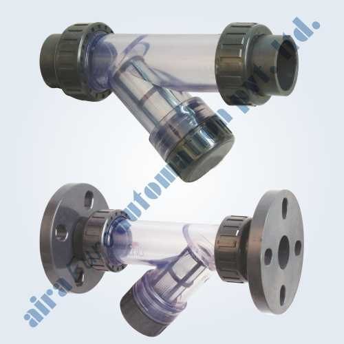 UPVC Strainer Socket Weld / Flanged, Model Name/Number: UPVC