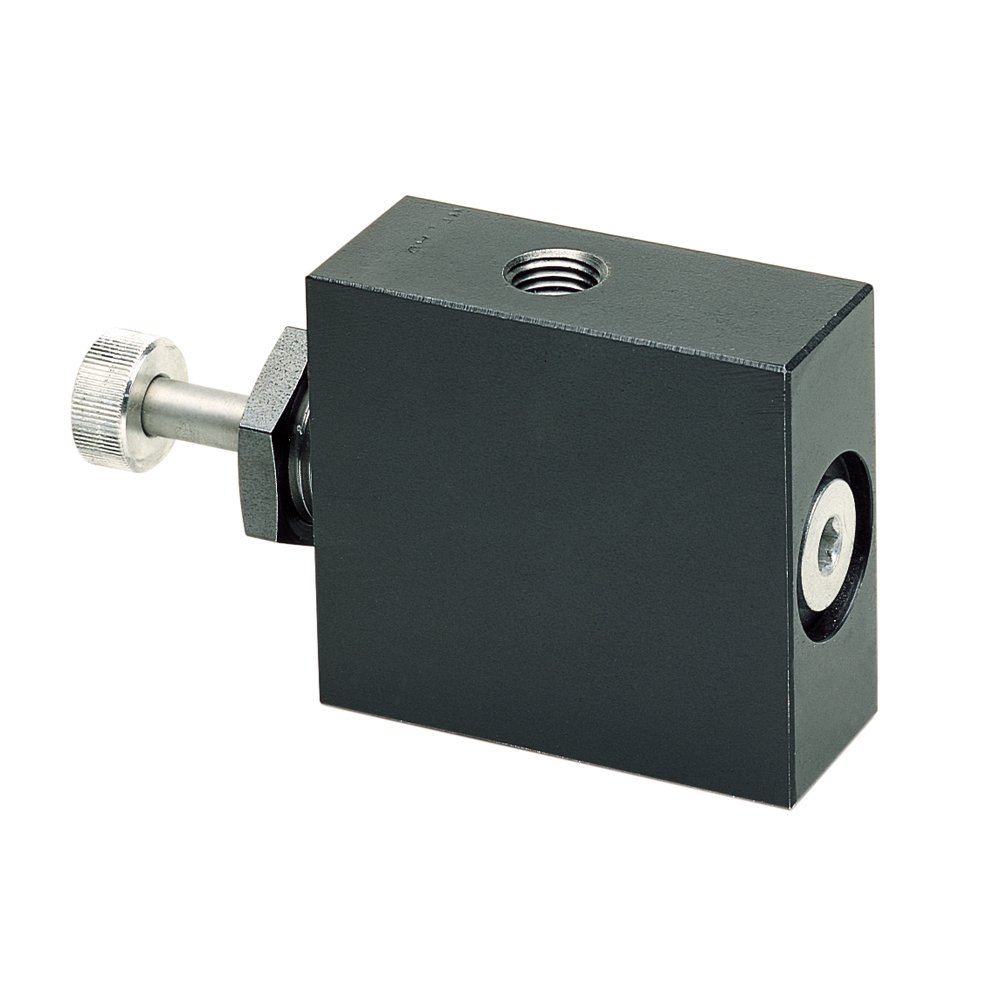 Steel Parker In-Line Push-To-Read Gauge Isolator Valve, Valve Size: 6 Inch