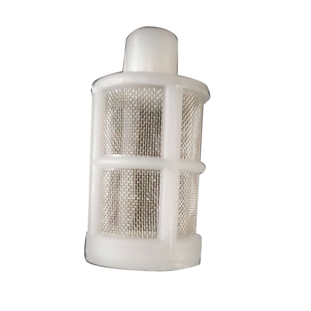 White Plastic Tank Foot Valve Bottom Filter