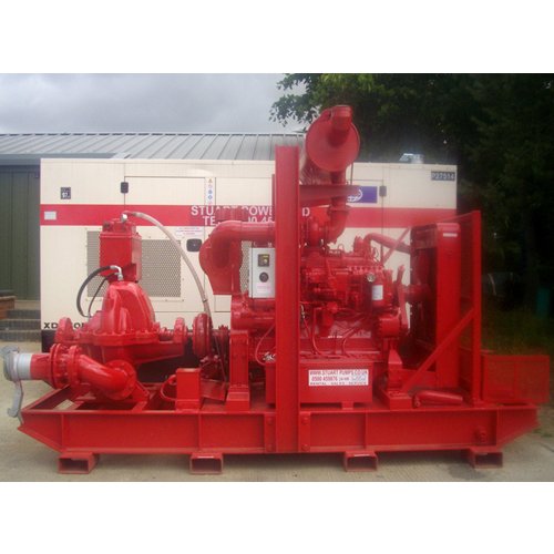 Cast Iron Double Stage HSC Fire Pump, Capacity: 5-2000 m3/hr