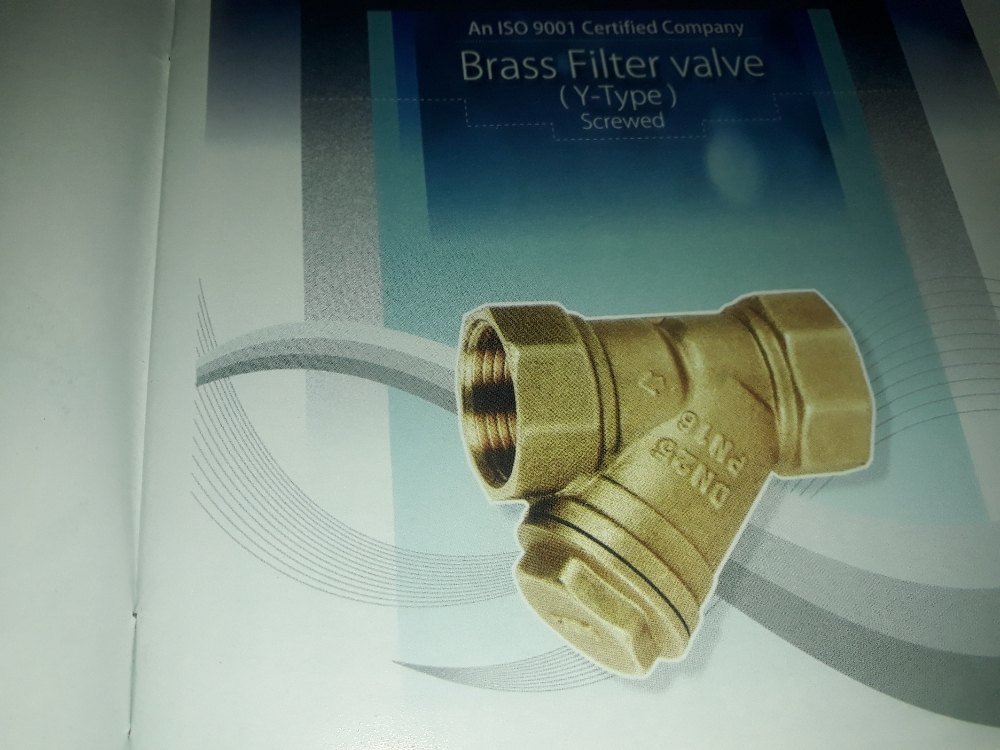 Brass Water Filter Valve