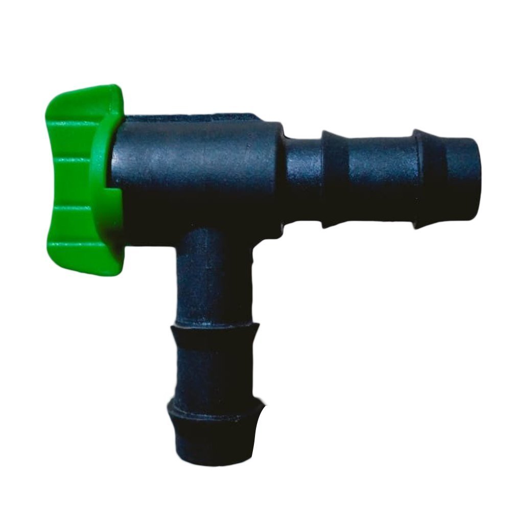 Plastic 16mm Drip Irrigation Bypass Valve, Elbow