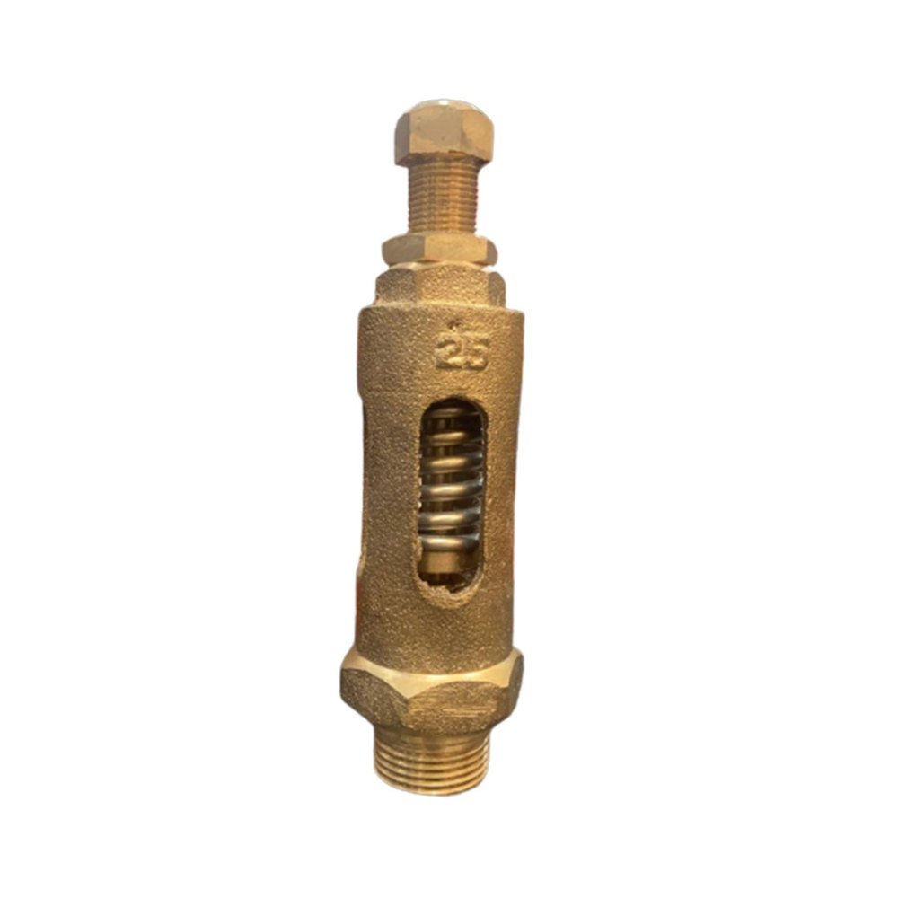 Polished Medium Pressure Boss Bronze Safety Valve, For Industrial, Valve Size: 25mm