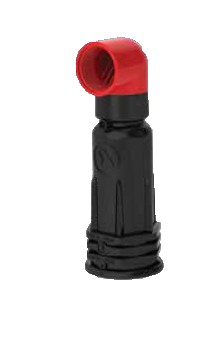 Black And Red Barak Pro Combination Air Valve