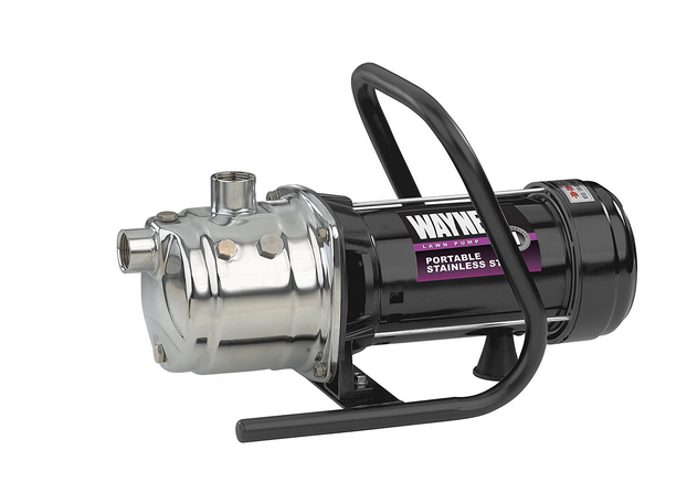 Wayne PLS100 1 HP Portable Stainless Sprinkling Pump