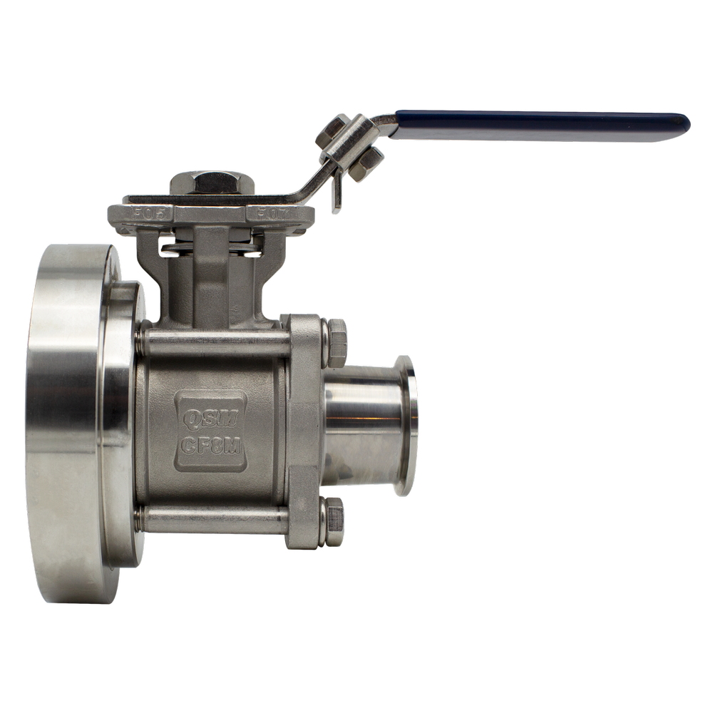 Barstock Ball Valve Tri Clover End