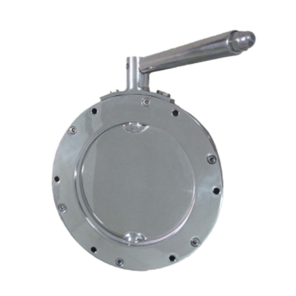 SS 316 Wafer Type Pharma Butterfly Valve Silicon Food Grade Seat