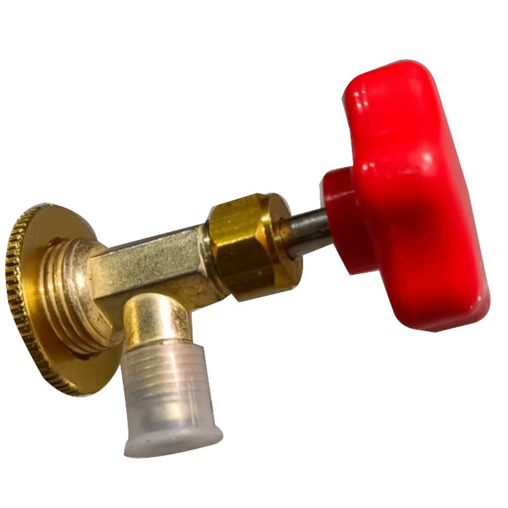 Low Pressure Brass Can Tap Valve, For Water, Valve Size: 2inch