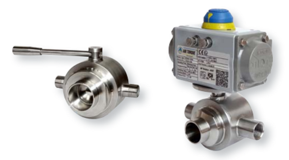 CSE Stainless Steel Heated Ball Cock, For Food & Dairy Industry, Valve Size: Upto 100mm