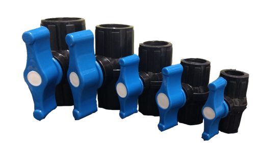 MMT Black 25 mm PVC Ball Valves