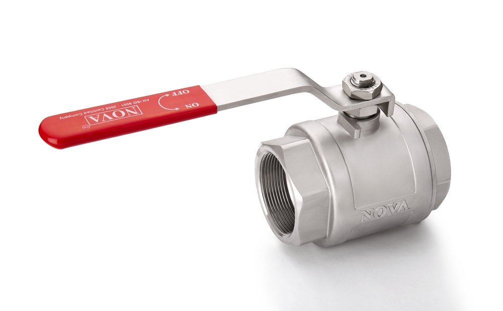 Nova 40 Kg/Cm2 Stainless Steel Ball Valve, Size: 8mm To 100mm, Material Grade: Ss304 / 316