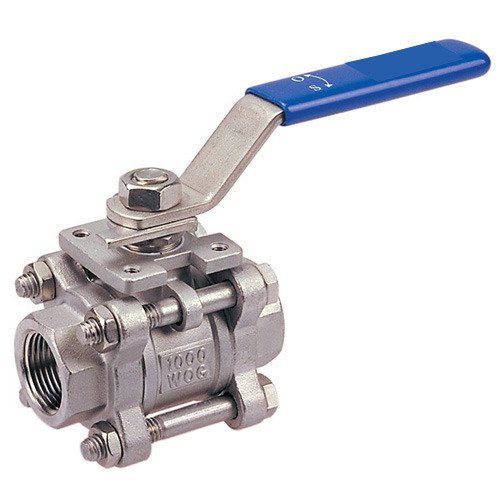 Stainless Steel Ball Valve, Flanged, Size: 1/4 - 2