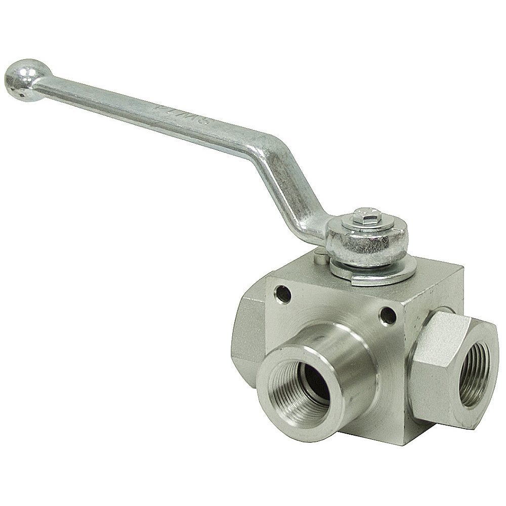 Stainless Steel 3 Way High Pressure Ball Valves