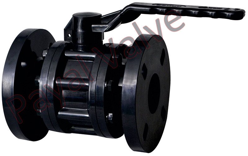 Payal PP Flanged Ball Valve