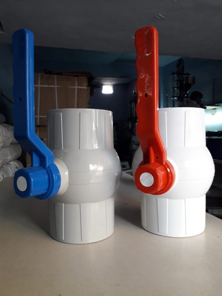 PVC PP Solid Ball Valve, Model Name/Number: 01