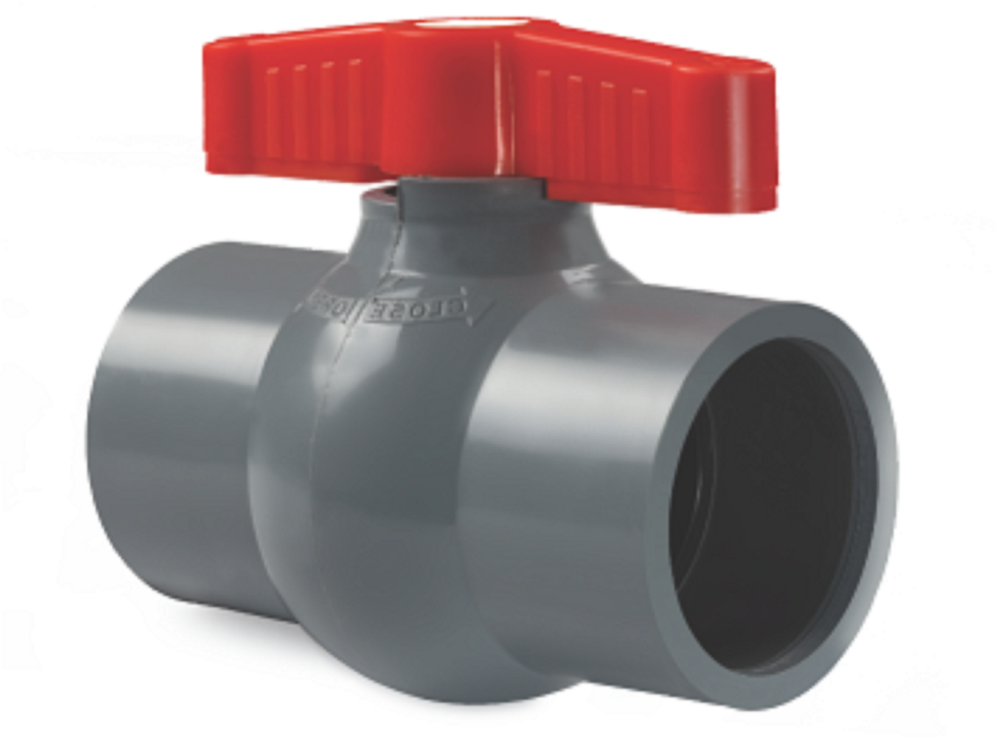 PP Medium Pressure Polypropylene Ball Valve, Plain and Threaded, Size: 15mm To 100mm