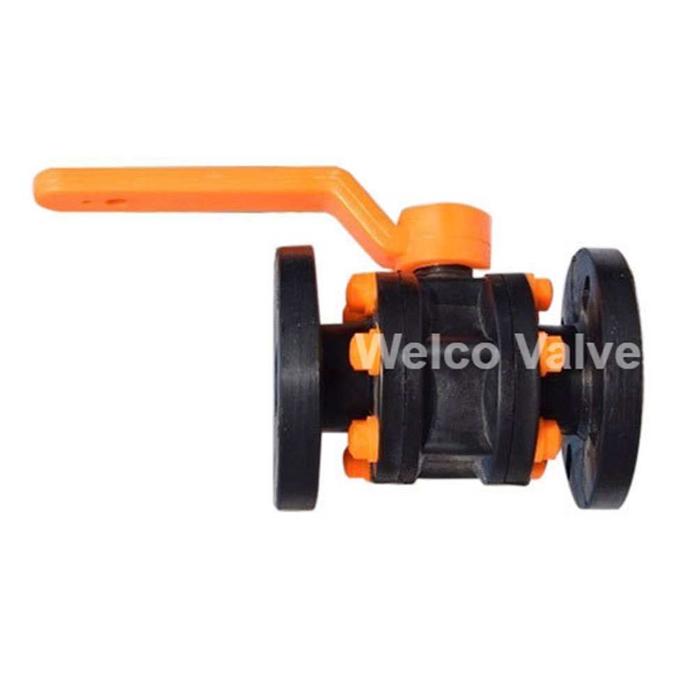 Welco HDPE Flanged End Ball Valve, For Industrial