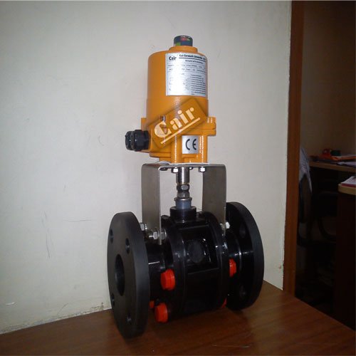 Cair Motorized Plastic Ball Valve, Size: 50