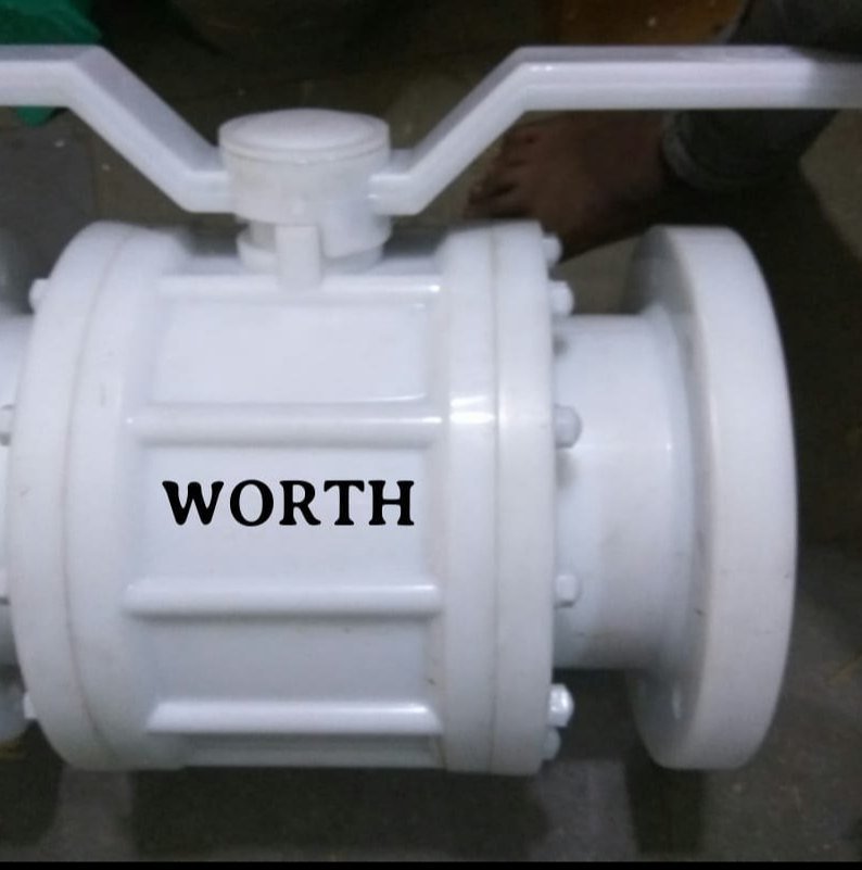 PP Flanged Ball Valve, Size 1/2 to 12