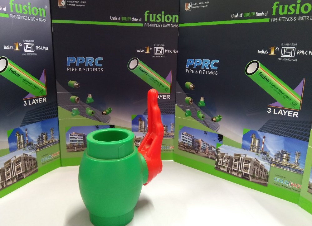 Fusion Green And Blue PPR Valve