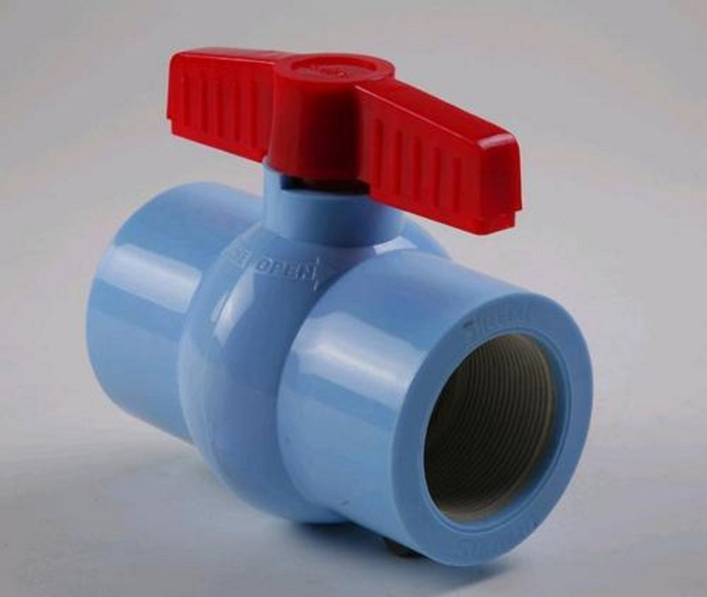 Polypropylene Plastic Solid Ball Valve, Size: 15mm To 200mm