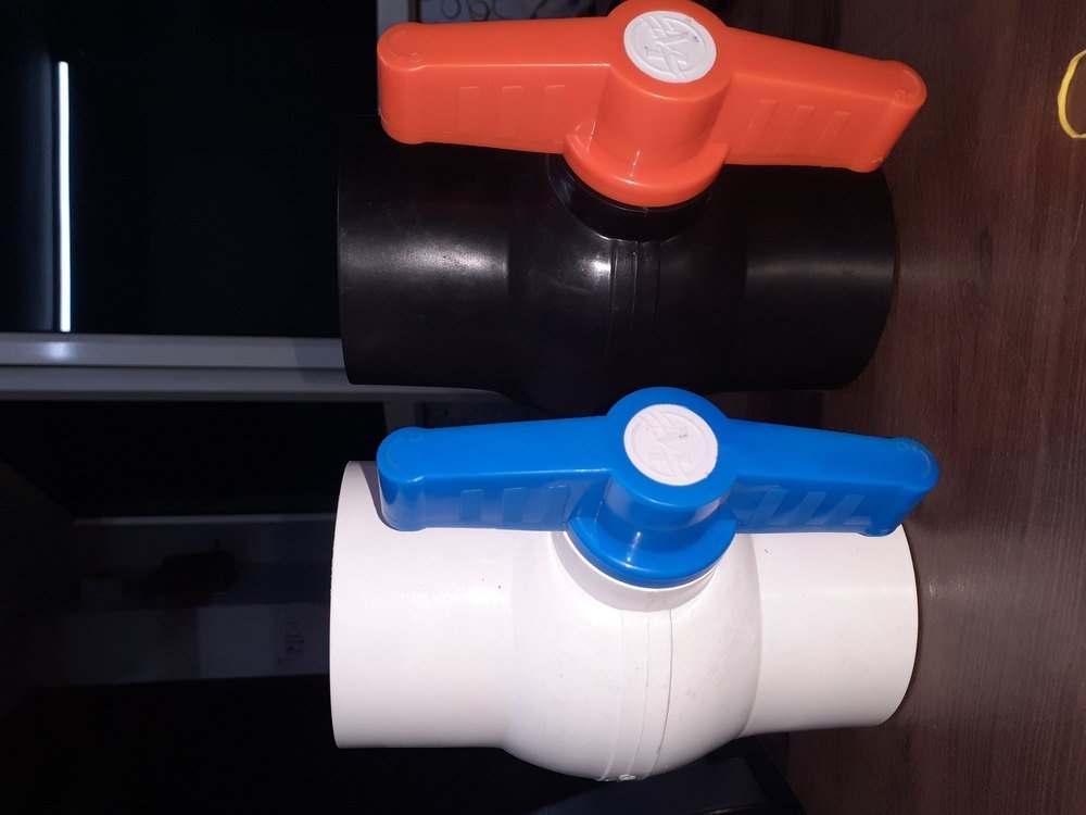 PVC Plastic Solid Ball Valve, Size: 2 Inches