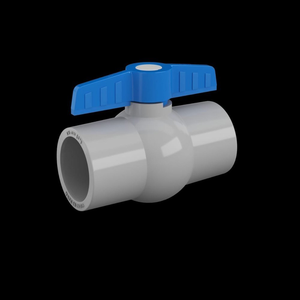 PP Pvc Ball Valve, Threaded, Size: 20mm To 110mm