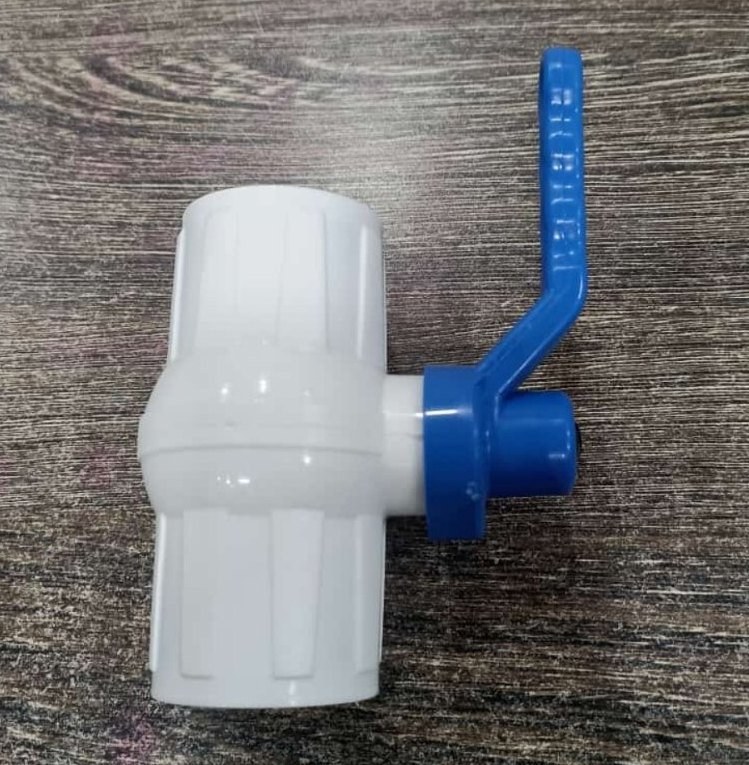 Freedom White PVC Ball Valve