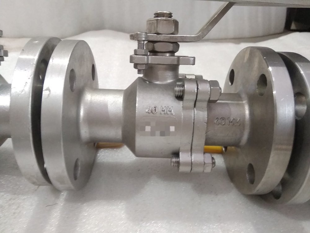 Stainless Steel Handle Ball Valve, Size: 15MM