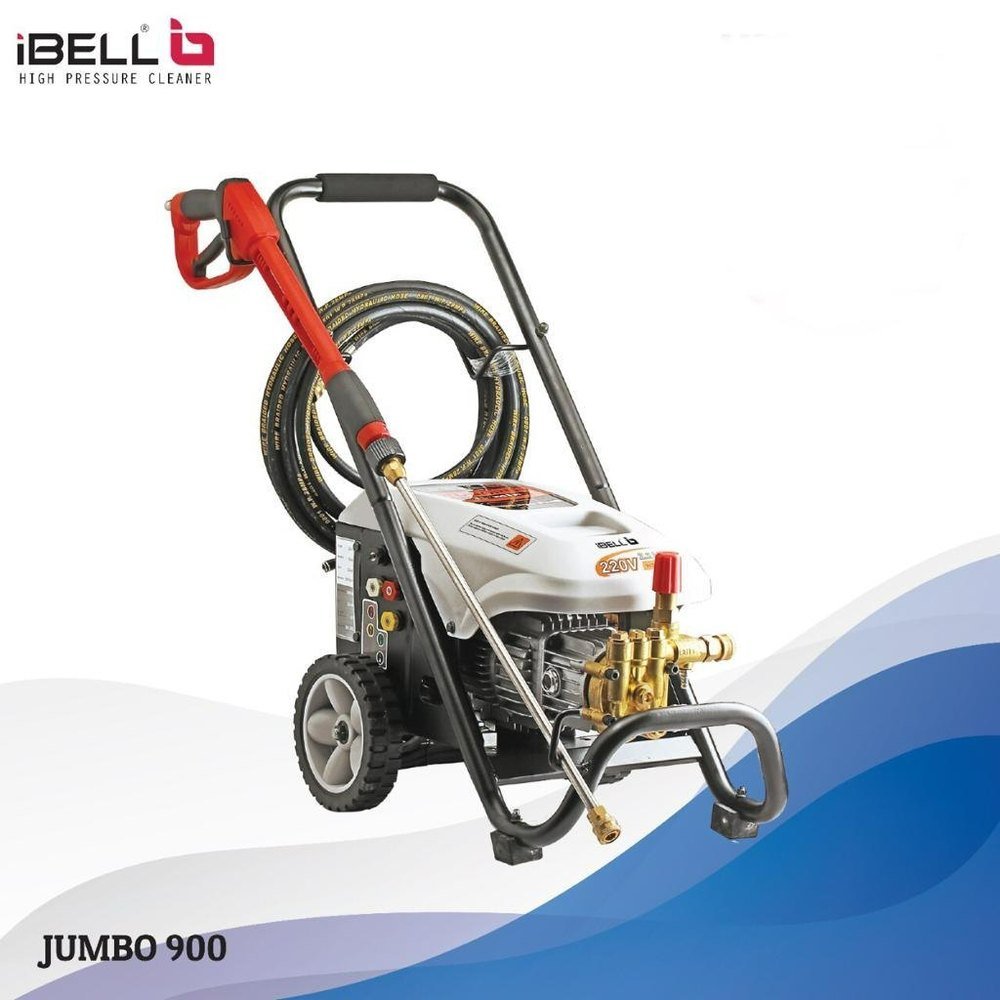 180 Bar 3000 Watt Ibell Jumbo 900 Plus High Pressure Cleaner, 5 Hp, 8 L/min