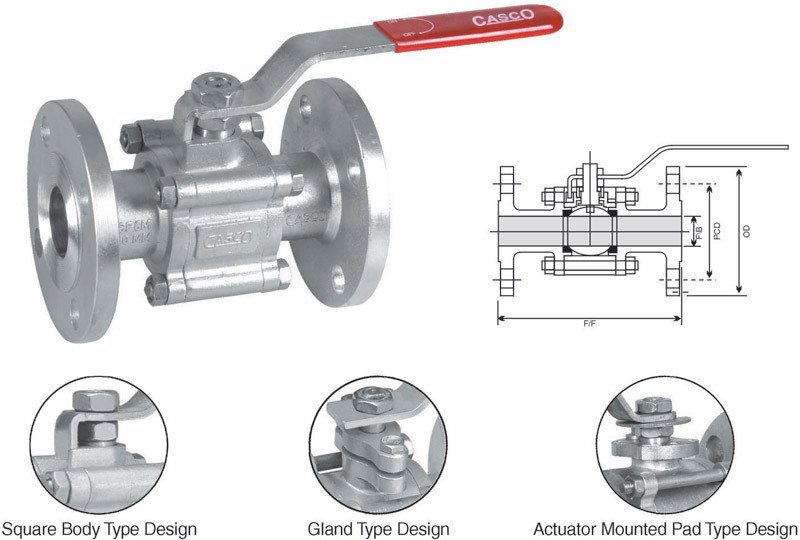 Fluidtech Bore Ball Valve