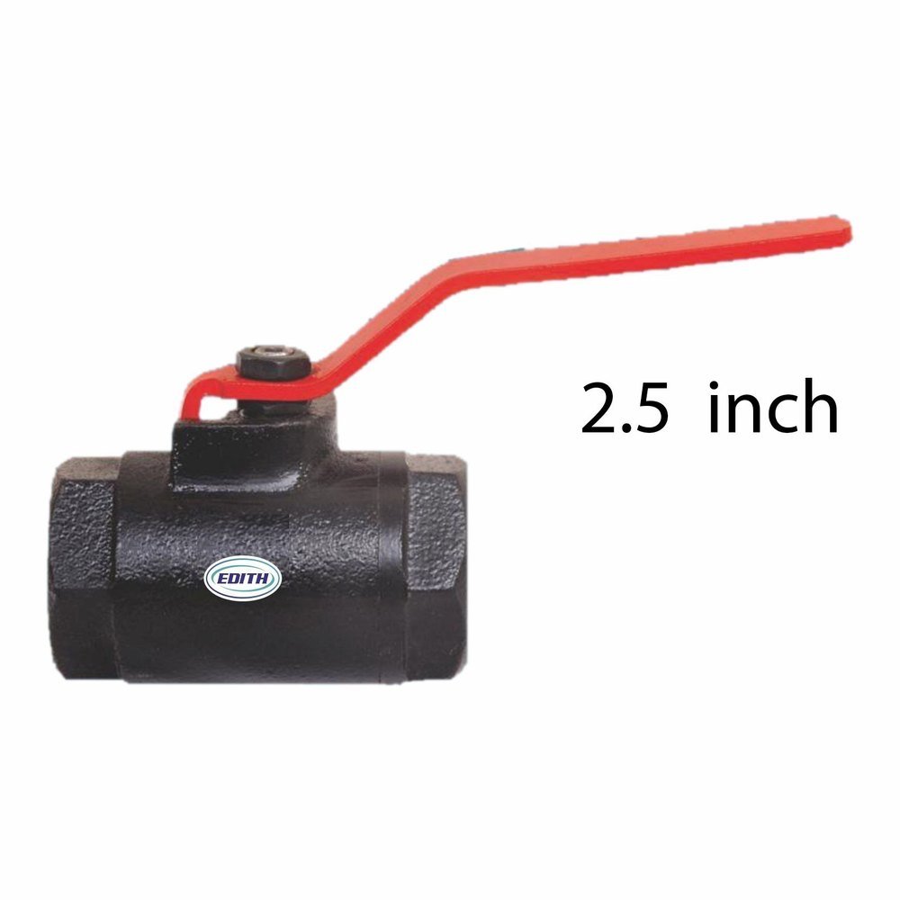 2.5inch Cast Iron Screwed Full Bore Ball Valve