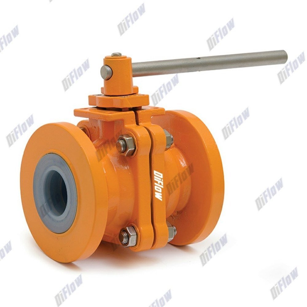 Stainless Steel PFA Lined Ball Valve