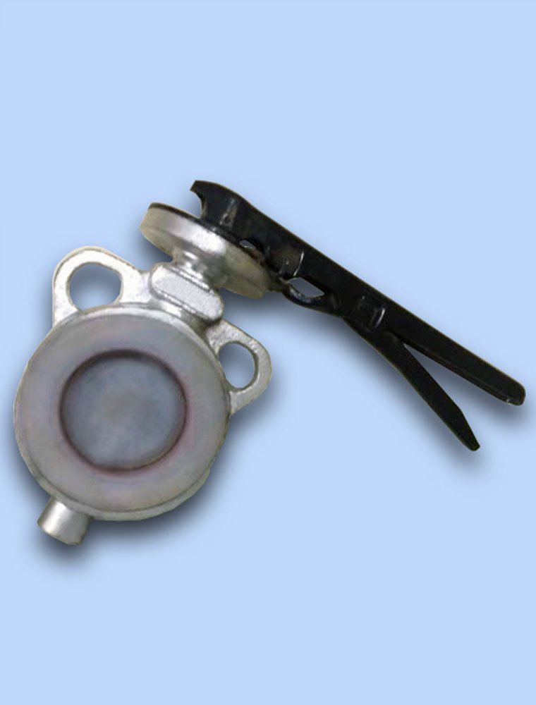 PTFE/FEP/PFA Lined Flush Butterfly Valve