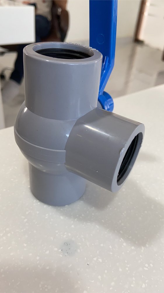 Plastic Three Way Ball Valve