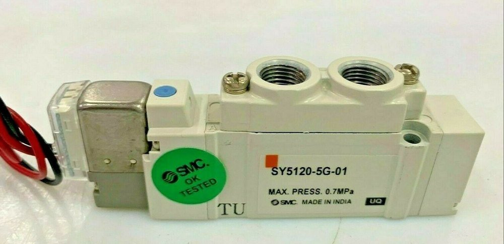 SMC SY5120-5G-01 5/2-Way 1/8 Pneumatic Directional Valve 24V DC 0.7 Mpa