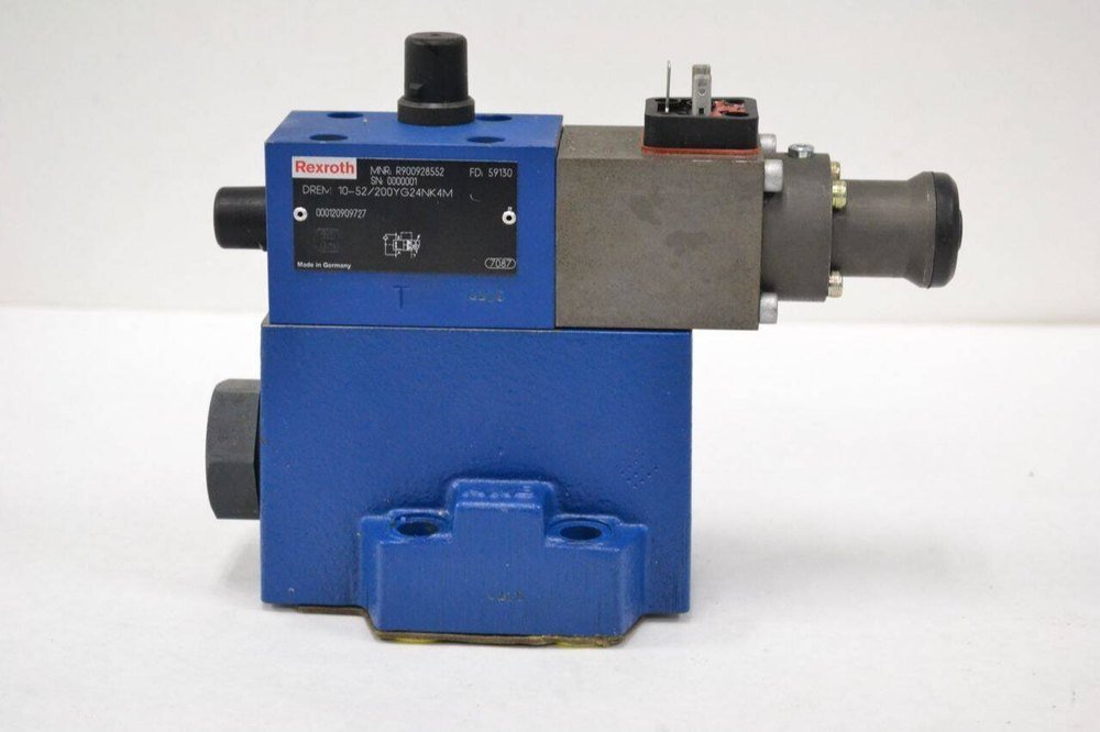 Rexroth DREM10-52 Proportional Valve, For Hydraulic, Model Name/Number: DREM10-52/200YG24NK4M