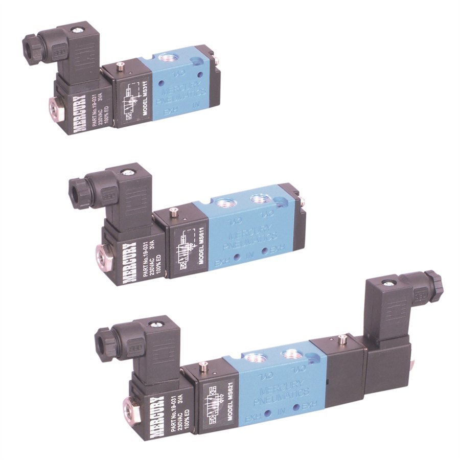 Mercury 5/2 Single Solenoid Valve