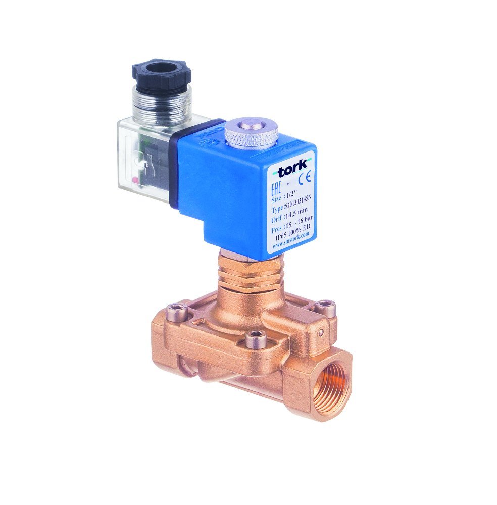 0, 5 Bar-6 Bar S2013 (TORK-BH) Tork Steam Solenoid Valves, For Steam, Hot Water