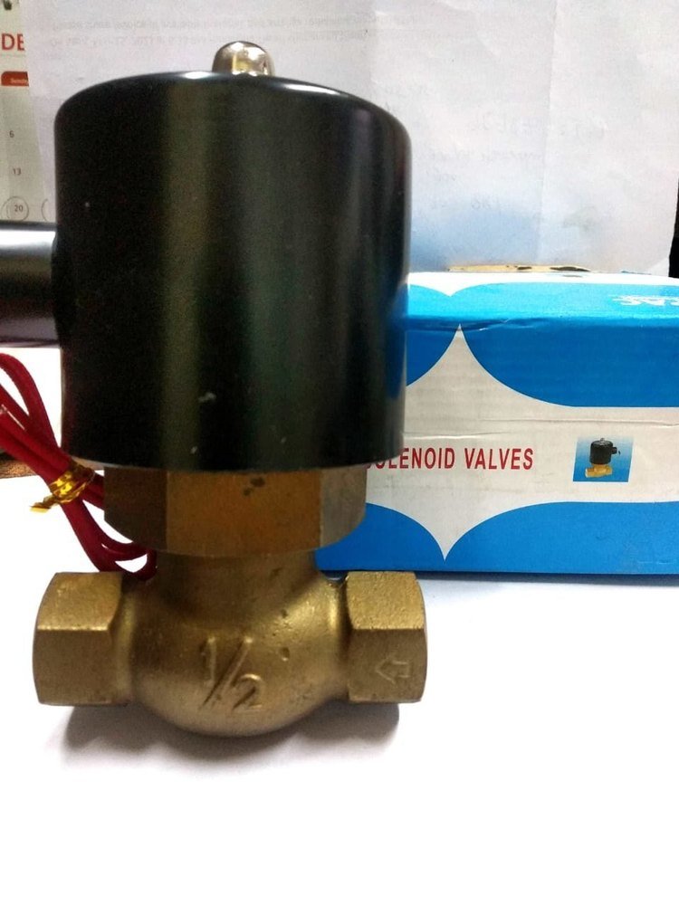 SPAC Medium Pressure Brass Steam Solenoid Valve size 15MM (1/2), Valve Size: 25mm (1)