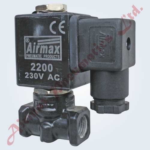 Airmax Air CJ Model Direct Acting Solenoid Valve, Model: CJDS-202