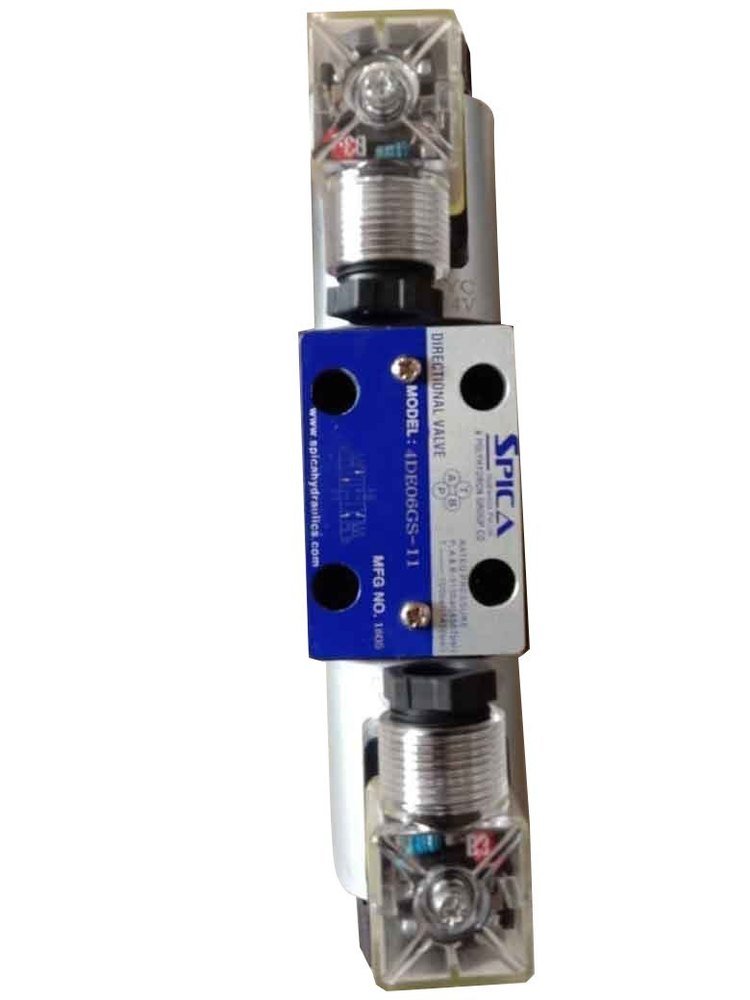 Spica Aluminium Hydraulic Solenoid Valve, For Construction Industry, Model Name/Number: 4DE06GS-11