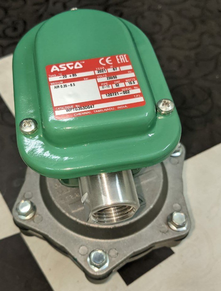 Aluminium Asco Pulse Jet Solenoid Valve