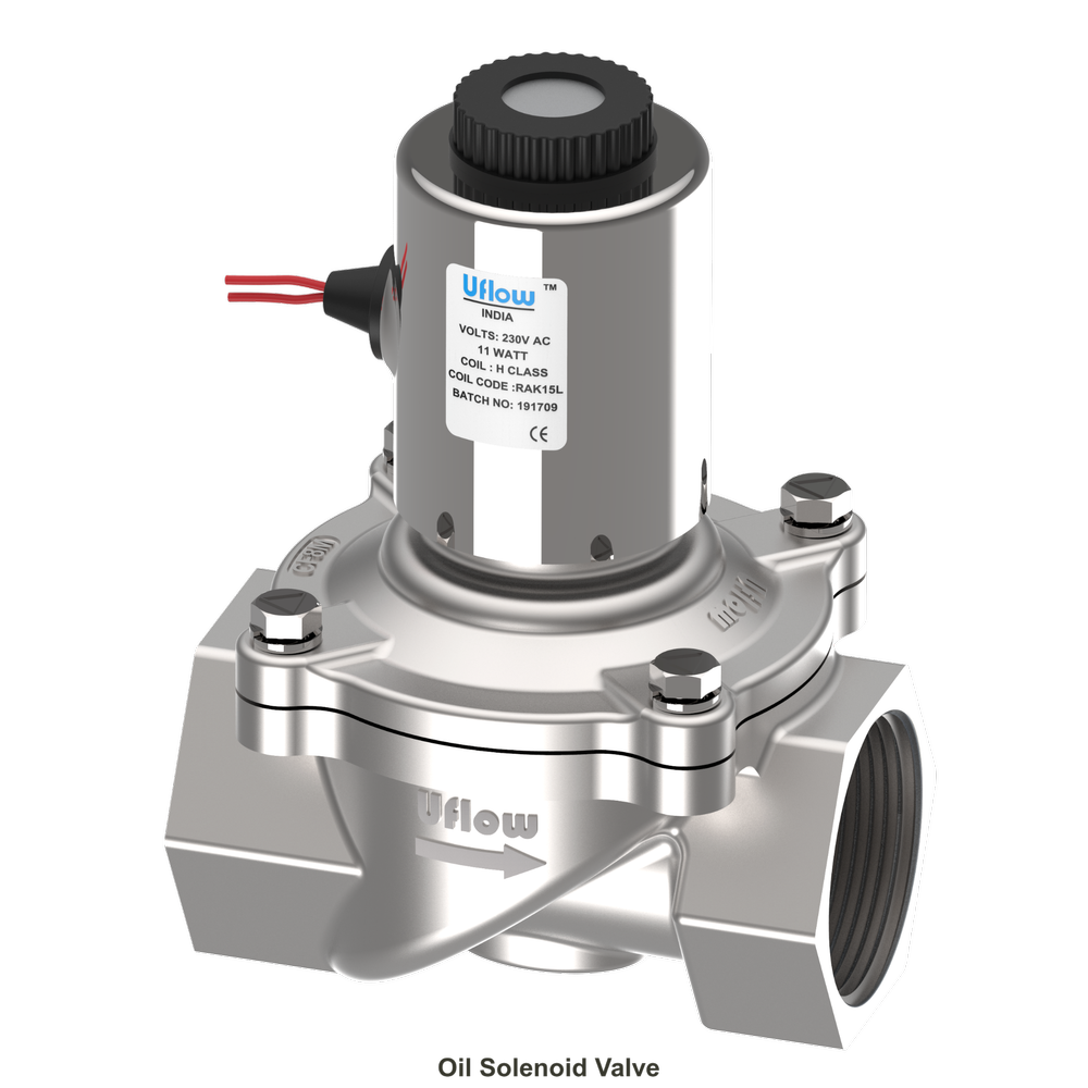 Stainless Steel Gas Oil Solenoid Valve