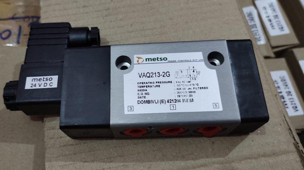 Rotex Metso Aluminium Pneumatic Spool Valves, For Air