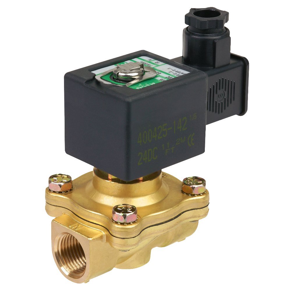 Brass Vacuum Solenoid Valve, for Gas