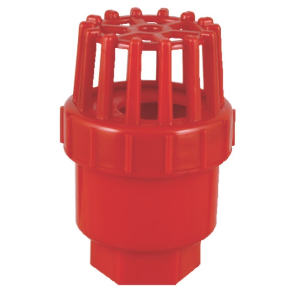 Red PVC Foot Valve, Size: 30 Mm