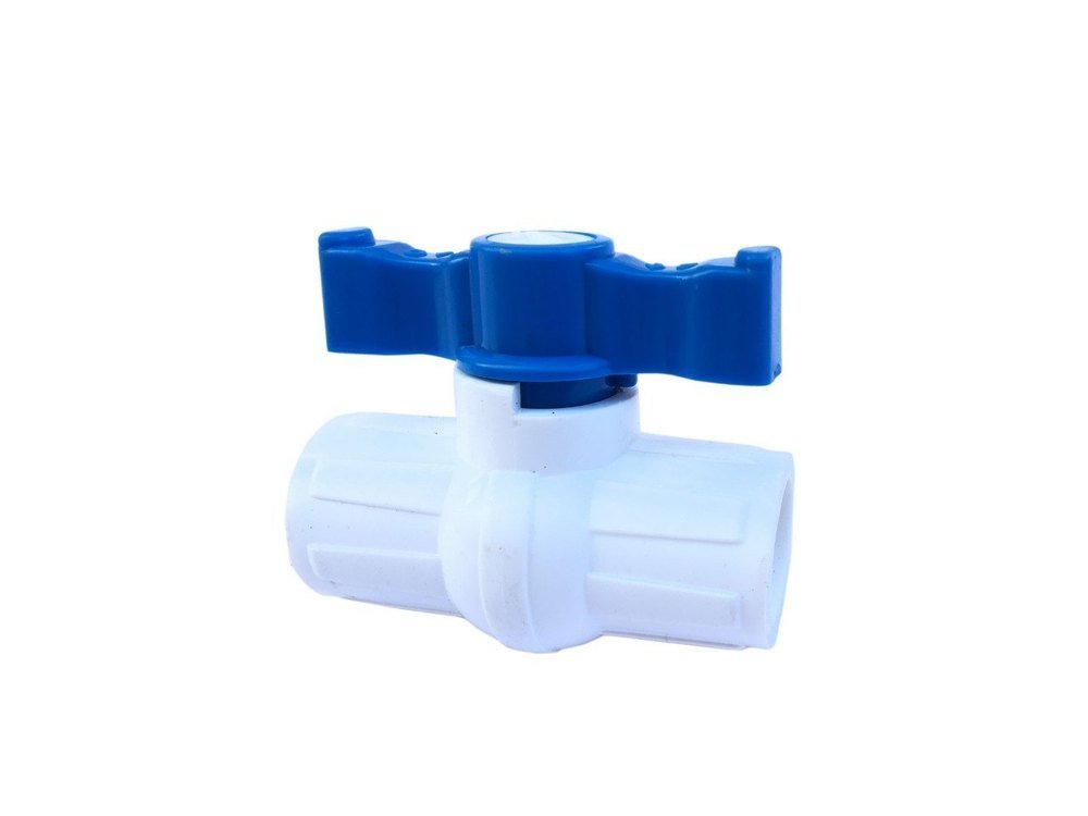 White Original UPVC Ball Valve